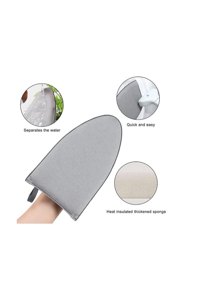 Golden Garment Steamer Ironing Glove, Waterproof Anti Steam Mitt with Finger Loop, Complete Care Protective Garment Steaming Mitt, Garment Steamer Accessories for Clothes (Pointy) - Image 3