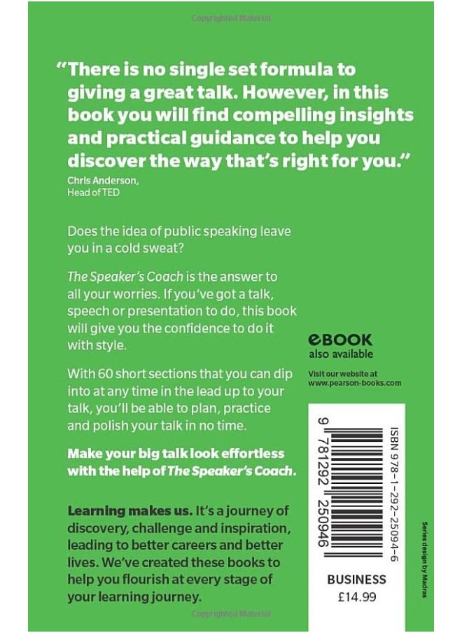 The Speaker's Coach: 60 secrets to make your talk, speech or presentation amazing: 60 secrets to make your talk, speech or presentation amazing