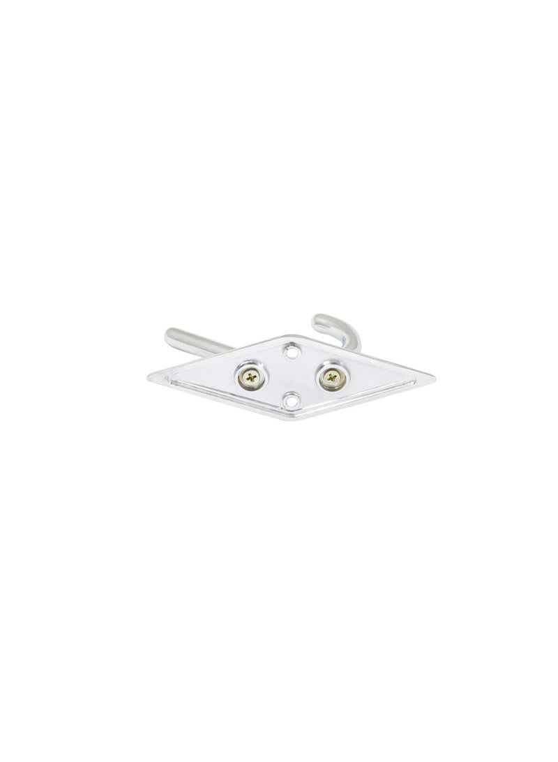Metal Chrome Plated Hook, Silver - Image 3