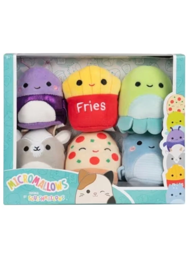 Squishmallows Micromallows - Set Of 6Pcs 6Cm Squishmallows - Image 1