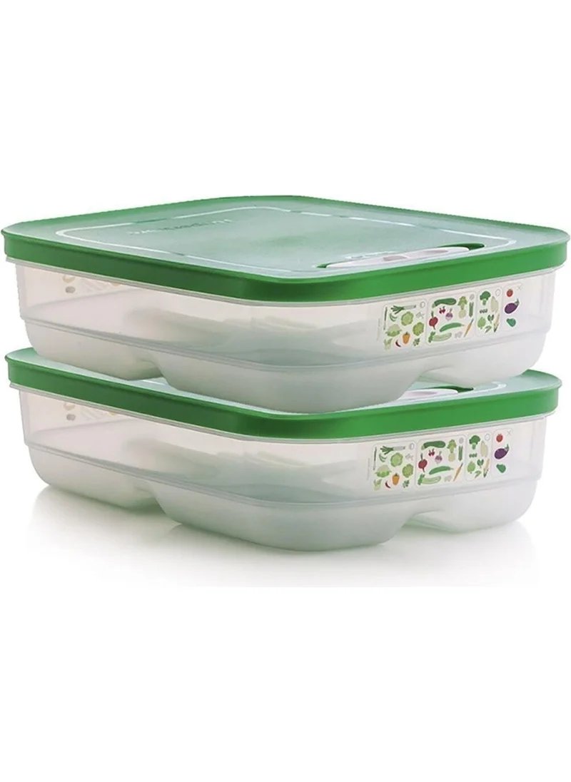 Ec Shop Mutfaktakimucizeler Tupperware Tupperaware Greenhouse Refrigerator Storage Container Horizontal 2 X1.8 Lt