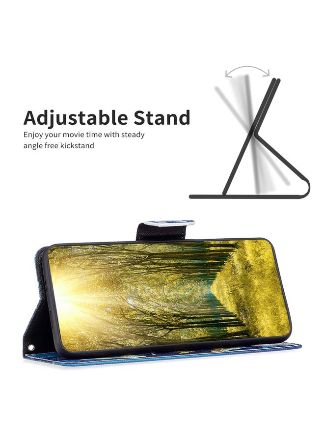 S-TOP Case For Realme 11 4G Colored Drawing Pattern Leather Phone Case - Image 4