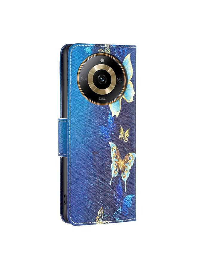 S-TOP Case For Realme 11 4G Colored Drawing Pattern Leather Phone Case - Image 3