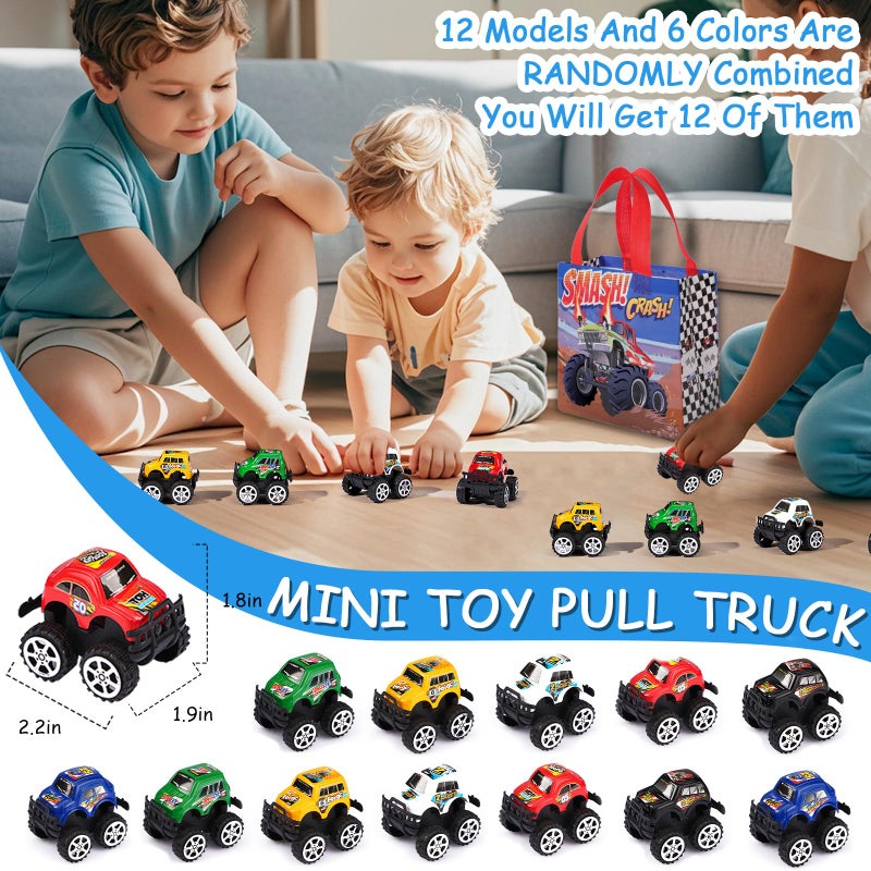 Vanblue Truck Car Party Favors Set Cars Themed Birthday Party Decorations Supplies 110Pcs Slap Bracelet DIY Sticker Gift for Boy Kids Treat Bags Stuffers Pinata Filler Classroom Rewards - Image 5