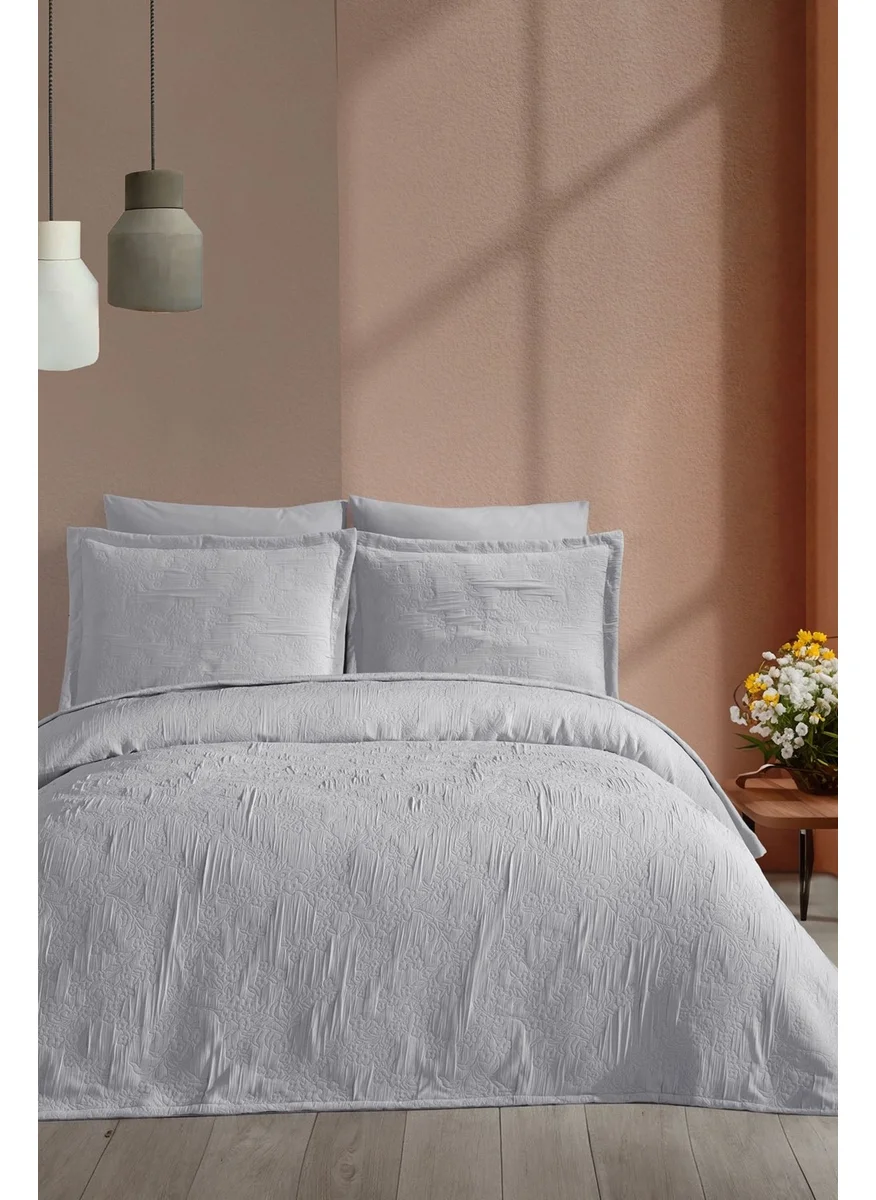 Elart Nice Bedspread Single Gray