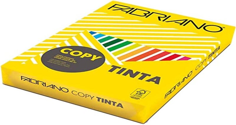 Fabriano Copy Tinta Color Paper 80GSM A4 Medium Yellow