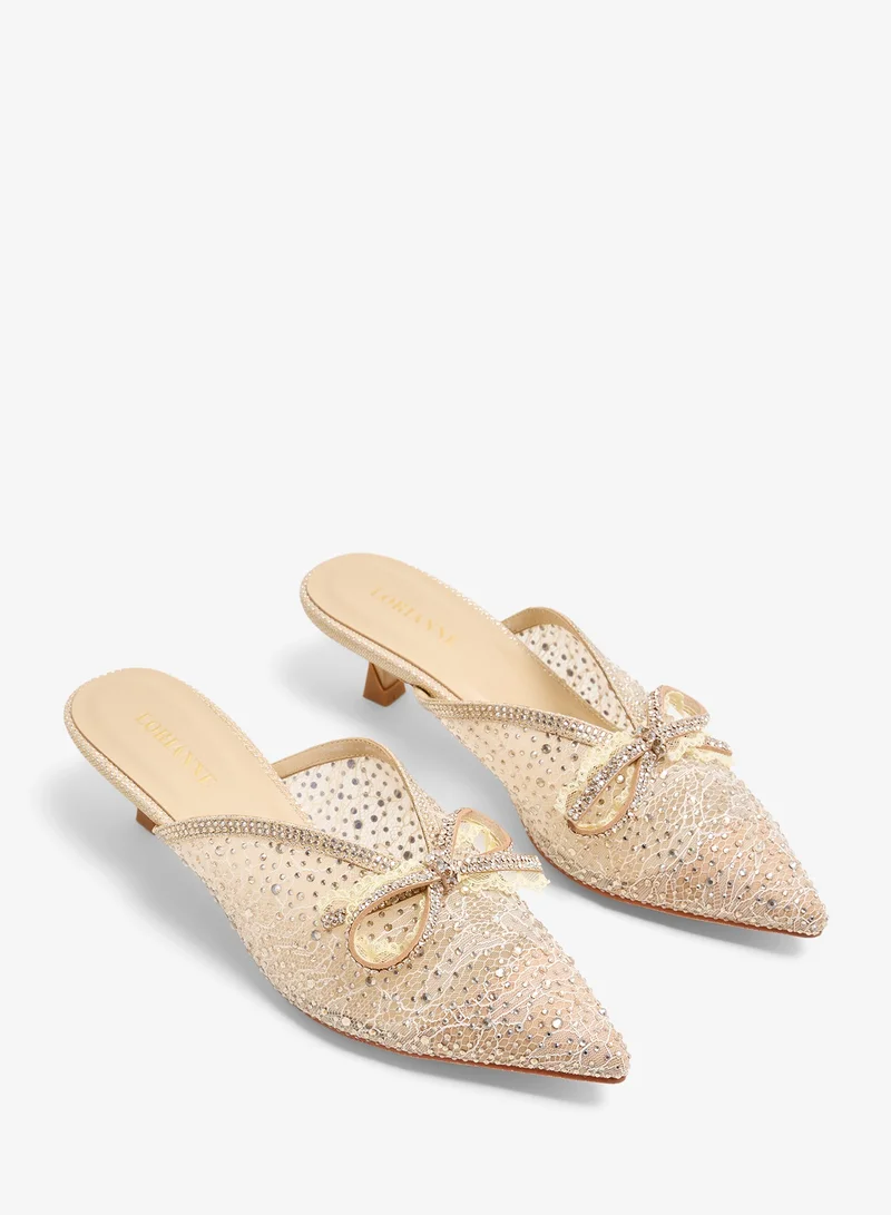 LORIANNE  Kaveesha- Crystal  pumps for Women | Best Price UAE