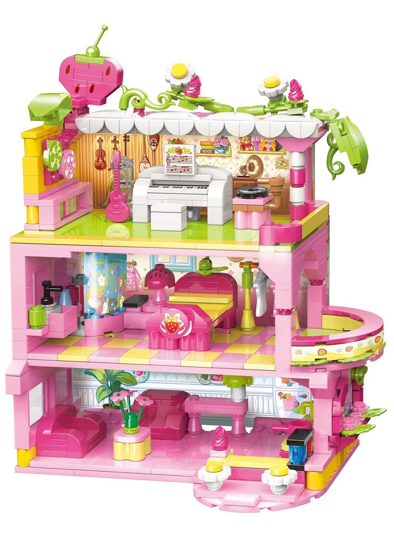 Qman Sweet Dreamer (580 PCS) - Magical Dreamland Building Set - Image 2