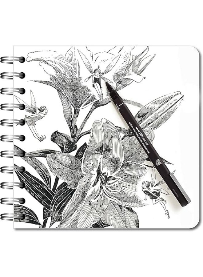 يوني بول قلم رسم Uni Pin Fineliner أسود برأس 0.05 مم - Image 5