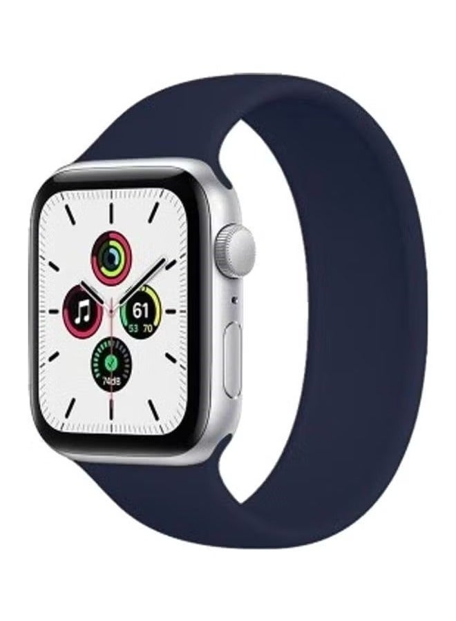 vesus Solo Loop Band For Apple Watch Series 6 And SE Dark Blue