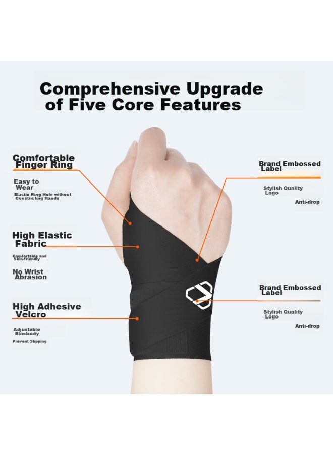 NAILEKESI N Nailekesi N Tfcc Tendonitis Wrist Brace, Sprain Fixation, Compression, For Sports, Fitness, Badminton, Gaming, E-sports, Medical Protective Gear - Image 2