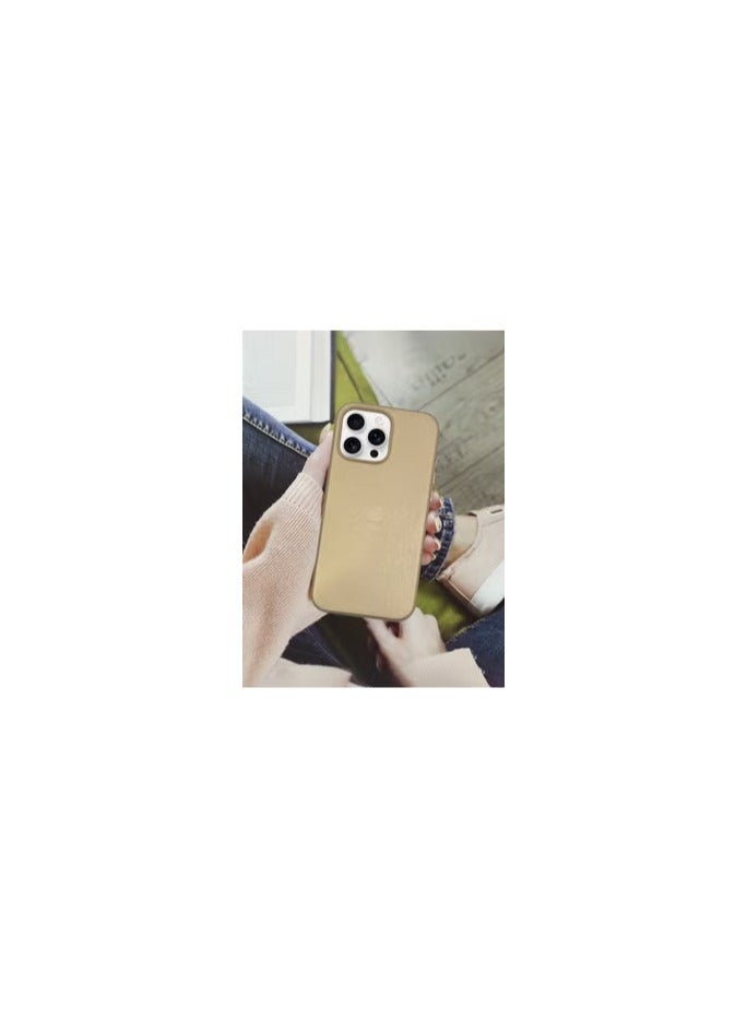 CATANES (for Apple iPhone 16 Pro Max) 3Packs, Leather Case Compatible with Magsafe Anti-Scratch Leather Case Shockproof Drop Proof Protective Slim Case with 3D Screen Protector - Gold - Image 2