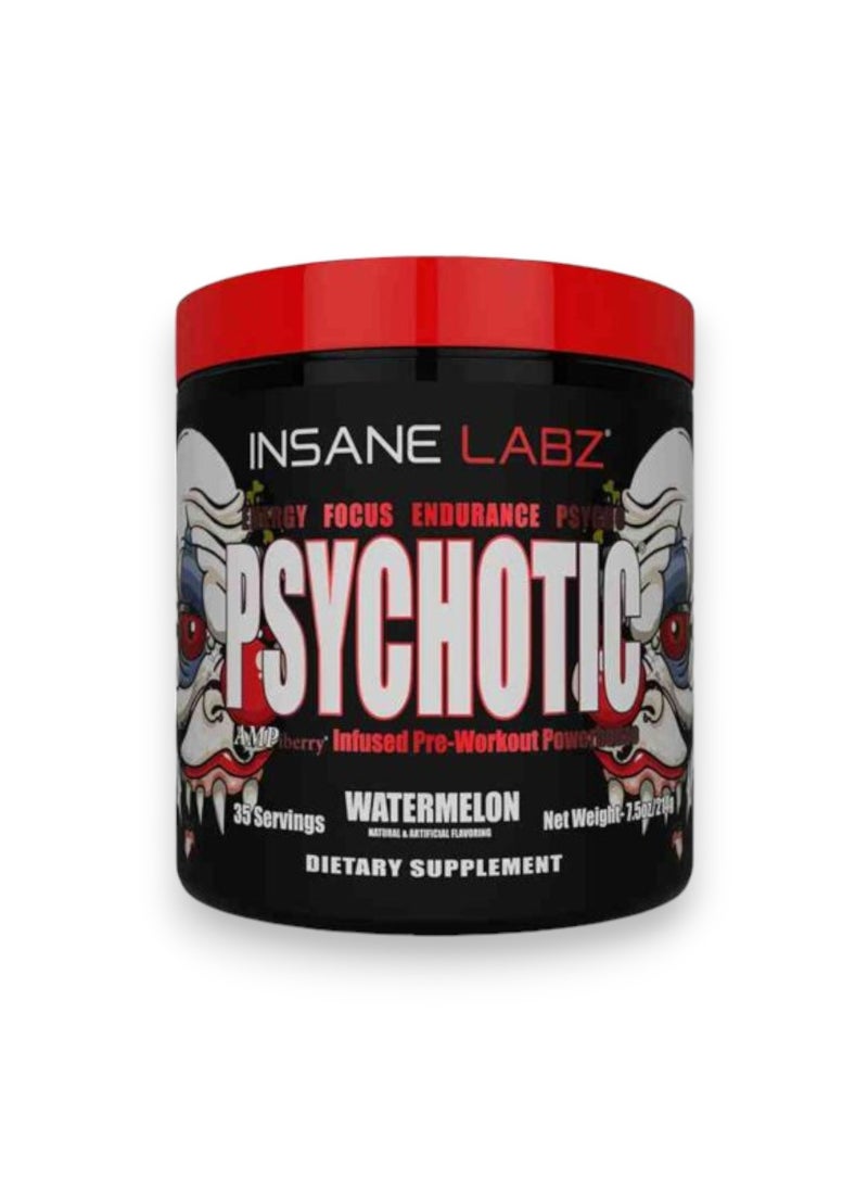 Insane labz Psychotic, Watermelon  Flavour, 35 Servings 
