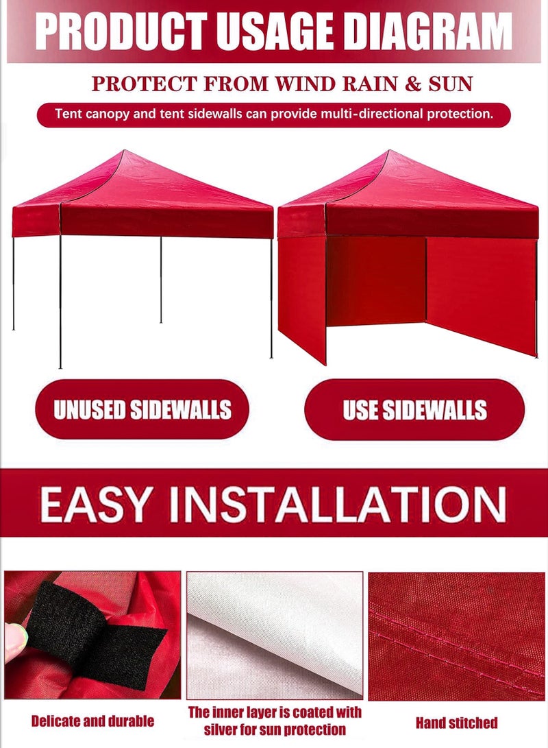 Ultimate 3x3m Steel Frame Outdoor Tent – Quick Setup, Waterproof Canopy for Events, Parties, Camping, UV Protection, Portable Shelter with Adjustable Height