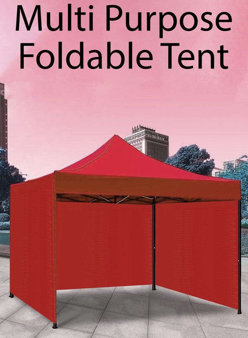 Ultimate 3x3m Steel Frame Outdoor Tent – Quick Setup, Waterproof Canopy for Events, Parties, Camping, UV Protection, Portable Shelter with Adjustable Height