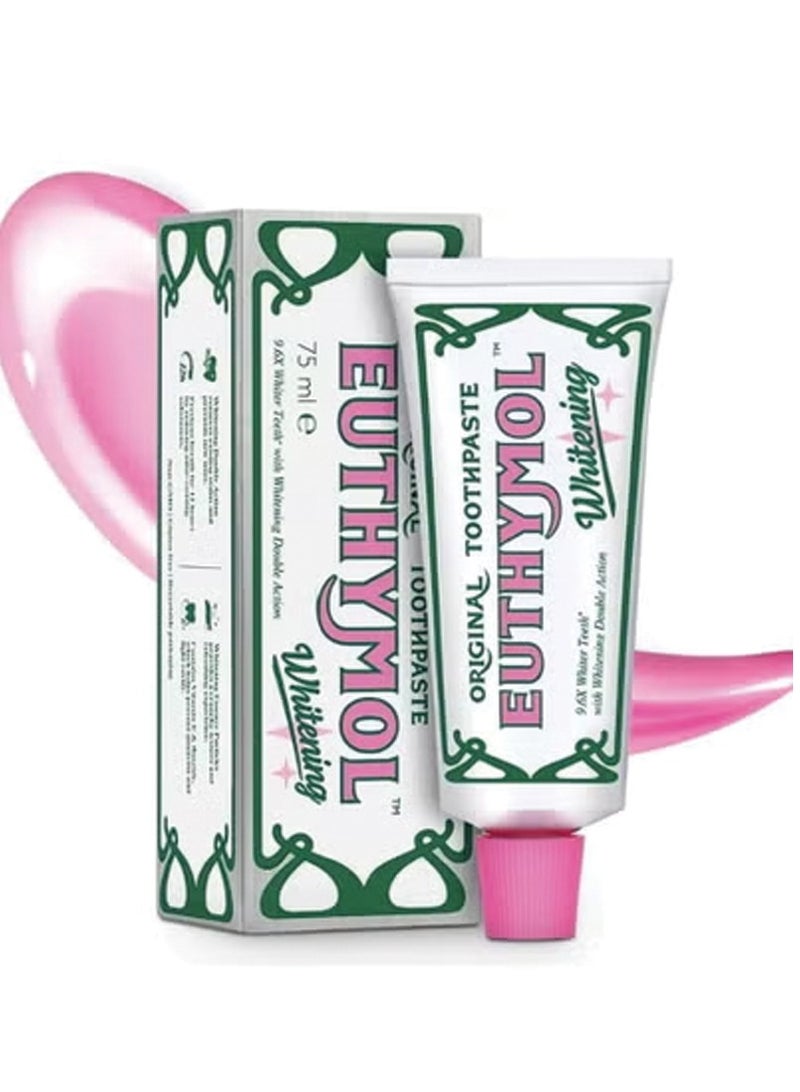 Euthymol Original Toothpaste Pink 2 Pieces - Image 2