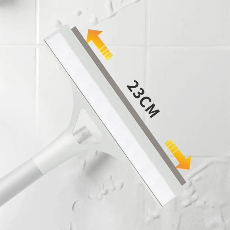 Window Cleaning Tool - 3-In-1 Design With Silicone Scraper, Effortless Grime Removal For Glass, Mirror, Glass-Ceramic Surfaces - Image 2