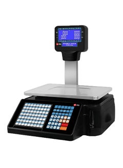 Electronic barcode scale for printing labels. Electronic barcode scale from 10 grams to 30 kilograms