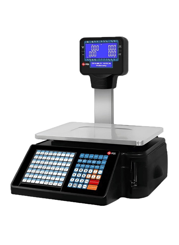 TA POS - Electronic barcode scale for printing labels. Electronic barcode scale from 10 grams to 30 kilograms - Image 1