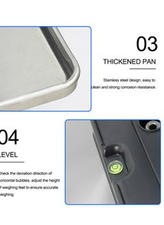 TA POS Electronic barcode scale for printing labels. Electronic barcode scale from 10 grams to 30 kilograms  - Image 3