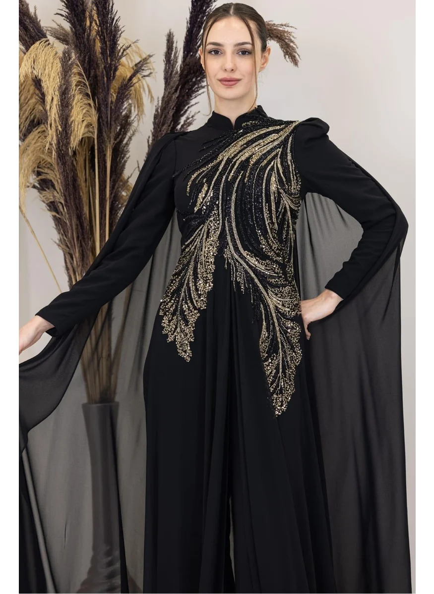 Esilanur Elif Hijab Jumpsuit Black