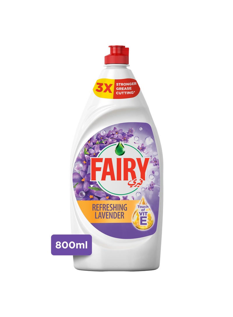 Fairy Dishwashing Liquid Refreshing Lavender 800ml - Image 1