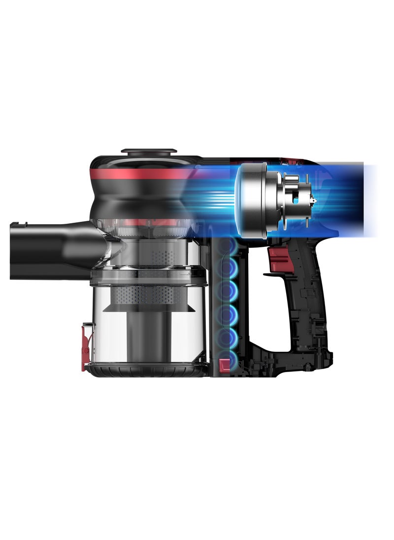 Platinum Platinum Swift Plus Cordless Stick Vacuum 250W Black /Red  - Image 3