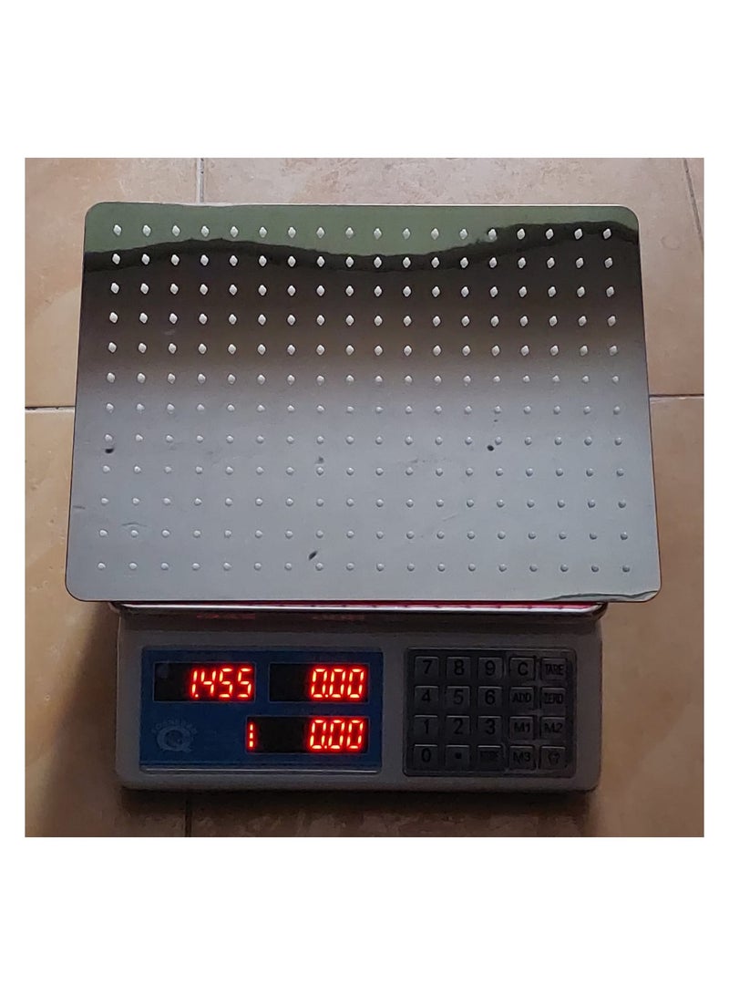 طاسة شاور للاستحمام مقاس 40 سم فى 30 سم بوزن 1.450 كيلو (شكل ديكور ستانلس ممتاز )  - Image 4