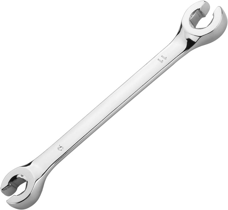 Utoolmart Flare Nut Wrench, 9mm x 11mm Metric Double Open End, 1Pcs - Image 1
