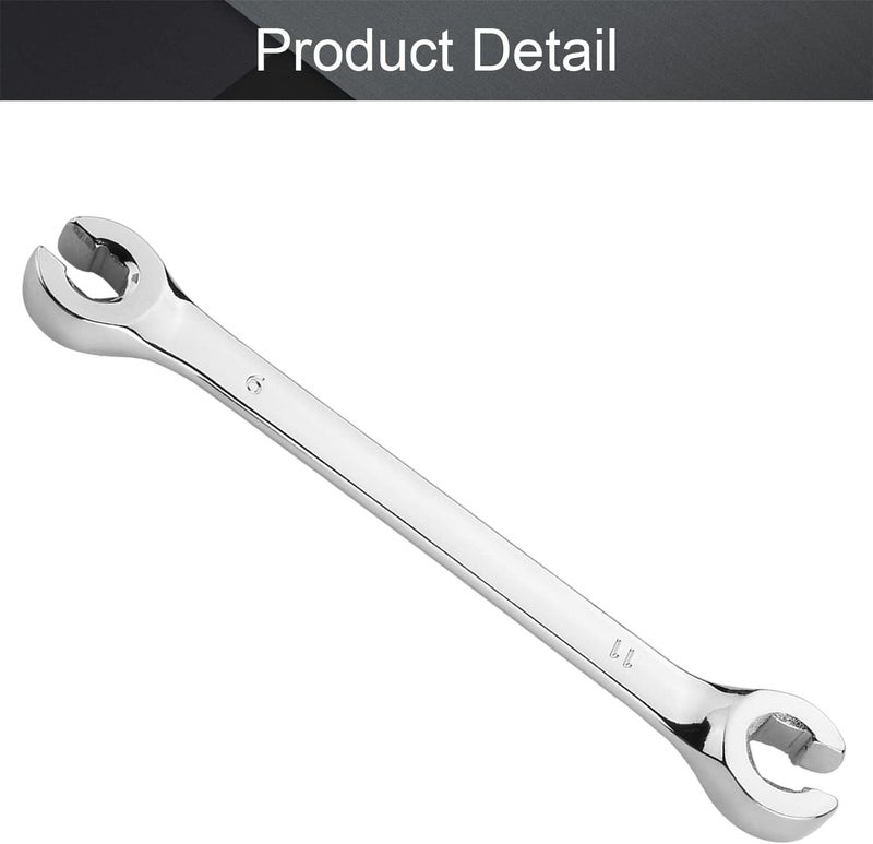 Utoolmart Flare Nut Wrench, 9mm x 11mm Metric Double Open End, 1Pcs - Image 4