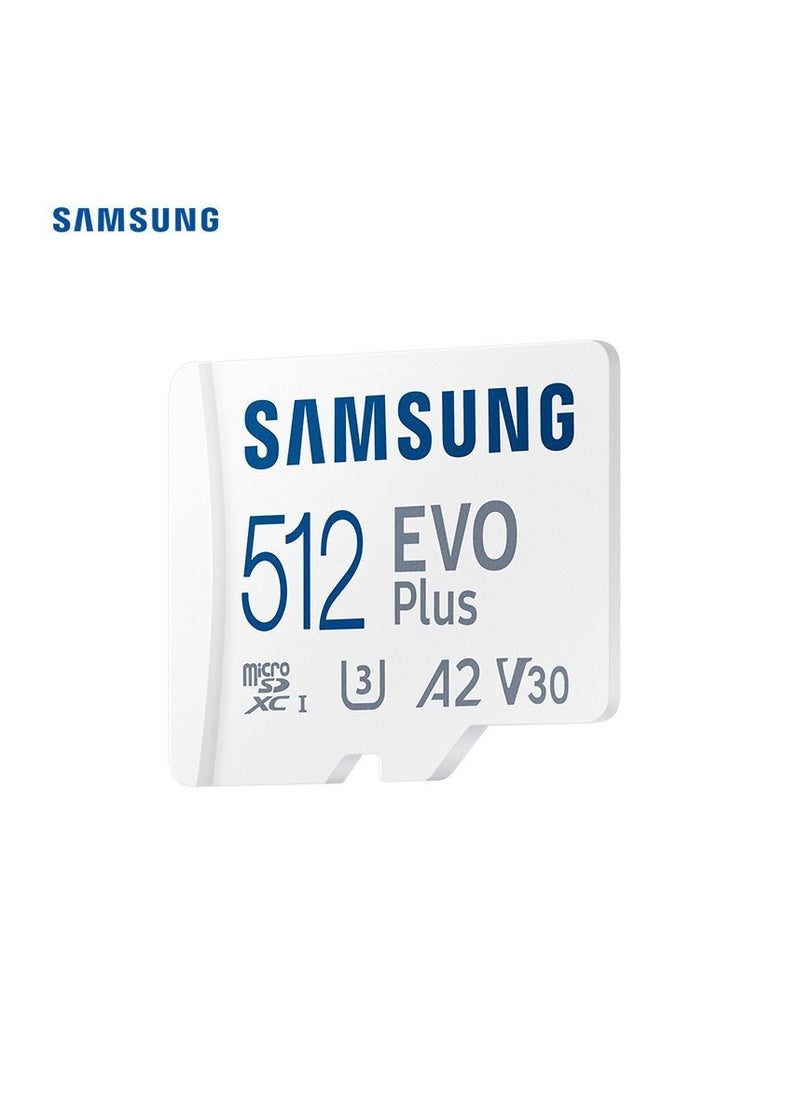 Generic - Samsung EVO Plus 512GB SD Card with Adaptor Micro Sd Card Memory Card Up to 130MB/s Expanded Storage For PS5 PS4 Switch Gaming Tablets Smart Phones Camera Security Camera GoPro Done Dash Cam 512 GB - Image 1