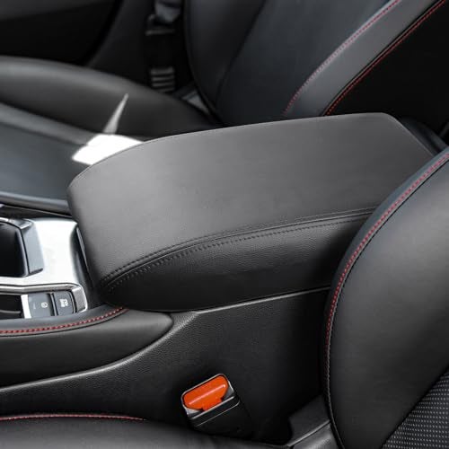 CKE Compatible with Honda Accord Accessories 2026 2025 2024 2023 Car Center Console Cover Armrest Cover Armrest Storage Box Lids Protector -Black Stitches - Image 5