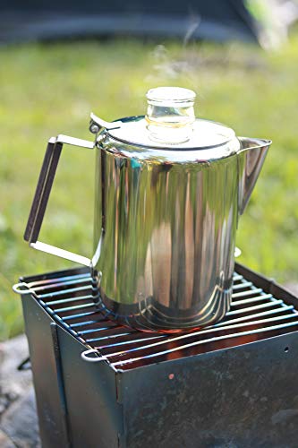 Fox Run Rapid Brew Stainless Steel Stovetop Coffee Percolator, 2-6 Cup - Image 3
