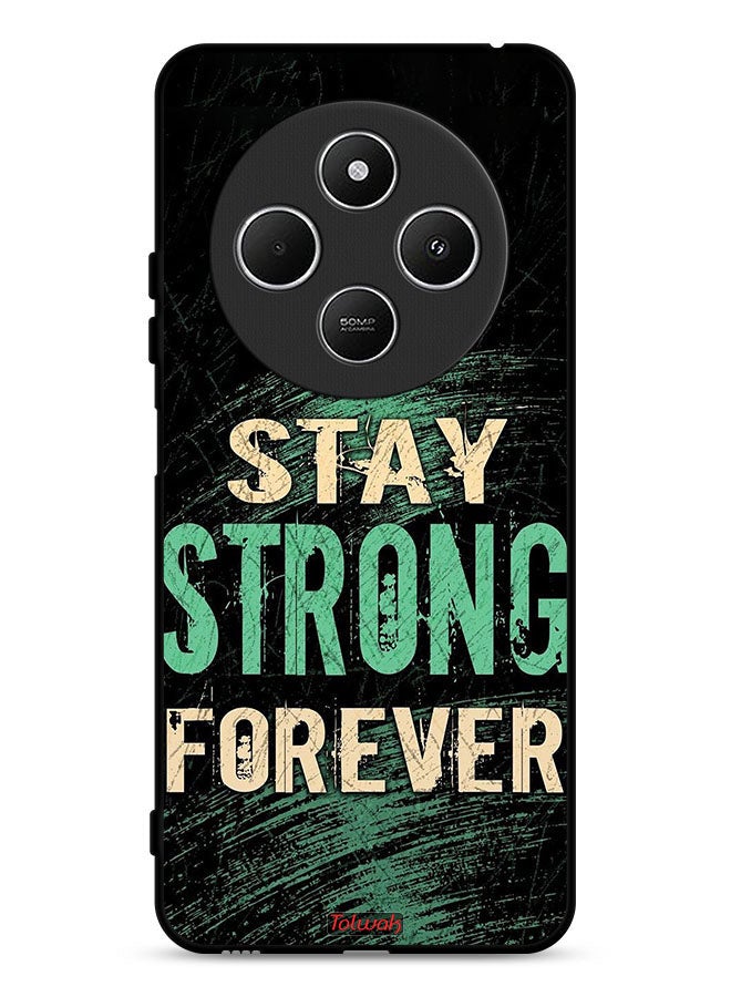 Tolwak Xiaomi Redmi 14R 5G Protective Case Cover Stay Strong Forever - Image 1