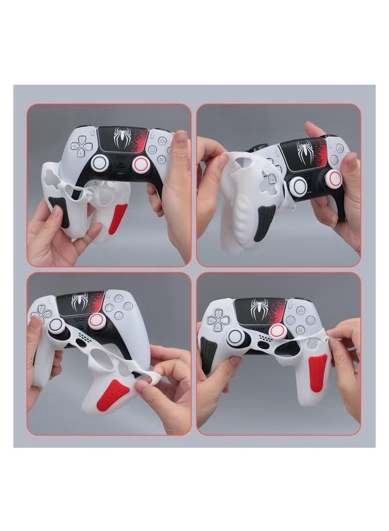 Anmi Anmi Non Slip Silicone ps5 controller cover With Thumb Grip Cap, Joystick Protector And Cover Sticker