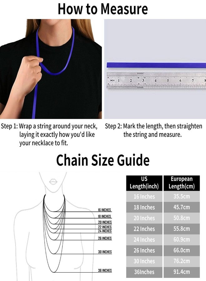 ASHINE 925 Sterling Silver & 18K Gold Box Chain Necklace for Women, 1mm 0.8mm Italian Chains, Dainty & Sturdy Necklace with Silver Polishing Cloth Available in 16-36 Inch, 22 inch, Sterling Silver, No - Image 4