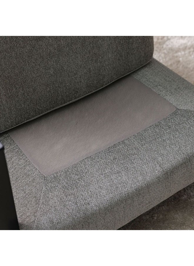 DANUBE HOME Tanza 1 Seater Fabric Sofa Armchair Modern Design Single Seater Accent Chair Comfortable Living Room Furniture - Grey  - Image 4