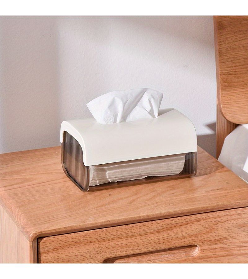 Green Wall Mounted Tissue Box With Automatic Pop Up No Drill Installation - Image 2