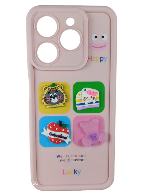 Back Cover Compatible With Phone Realme C63 - Multi Color 620