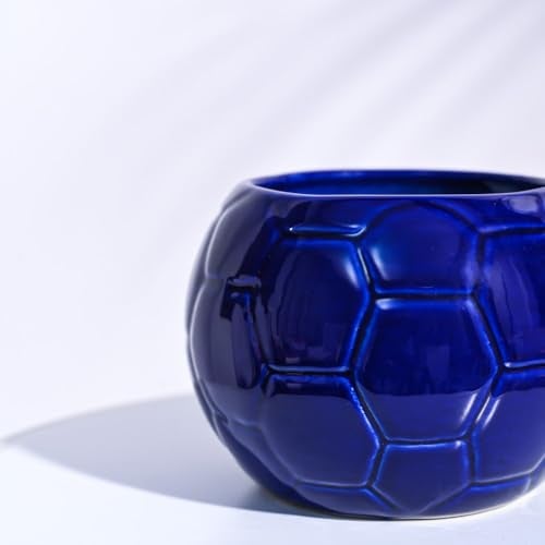 UGAOO Football Ceramic Pot (Blue) - Image 2