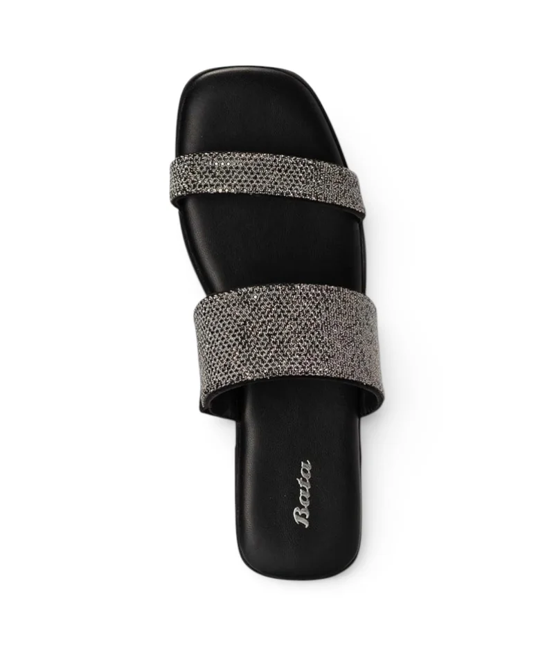Bata  Dual‑Strap Comfort Slide Sandals for Women | Best Price UAE