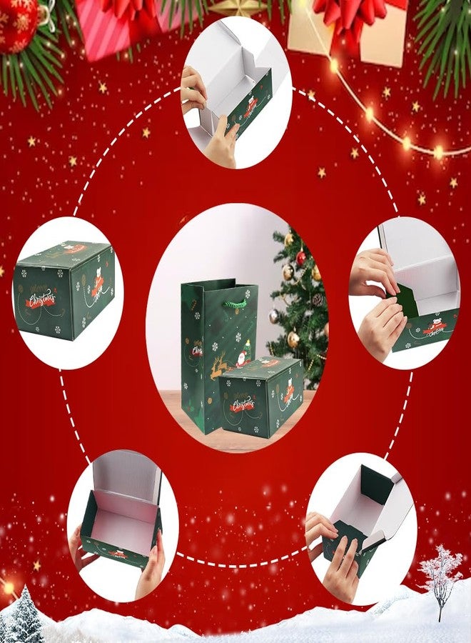 ABTOLS Christmas Surprise Box: Exploding Money Box, Green & Red Bouncing Envelope for Xmas, New Year, Birthday Parties - Image 3