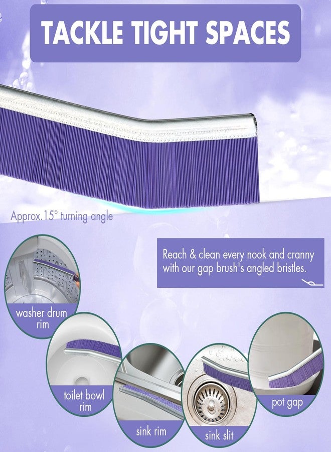 IBB 3pcs Crevice Gaps Cleaning Brush,2023 New Cleaning Brush for Small Spaces,Durable & Thin Crevice Cleaning Brush,Deep Cleaning Brush Supplies for Kitchen Surfaces & Window Track & Stubborn Stains - Image 3
