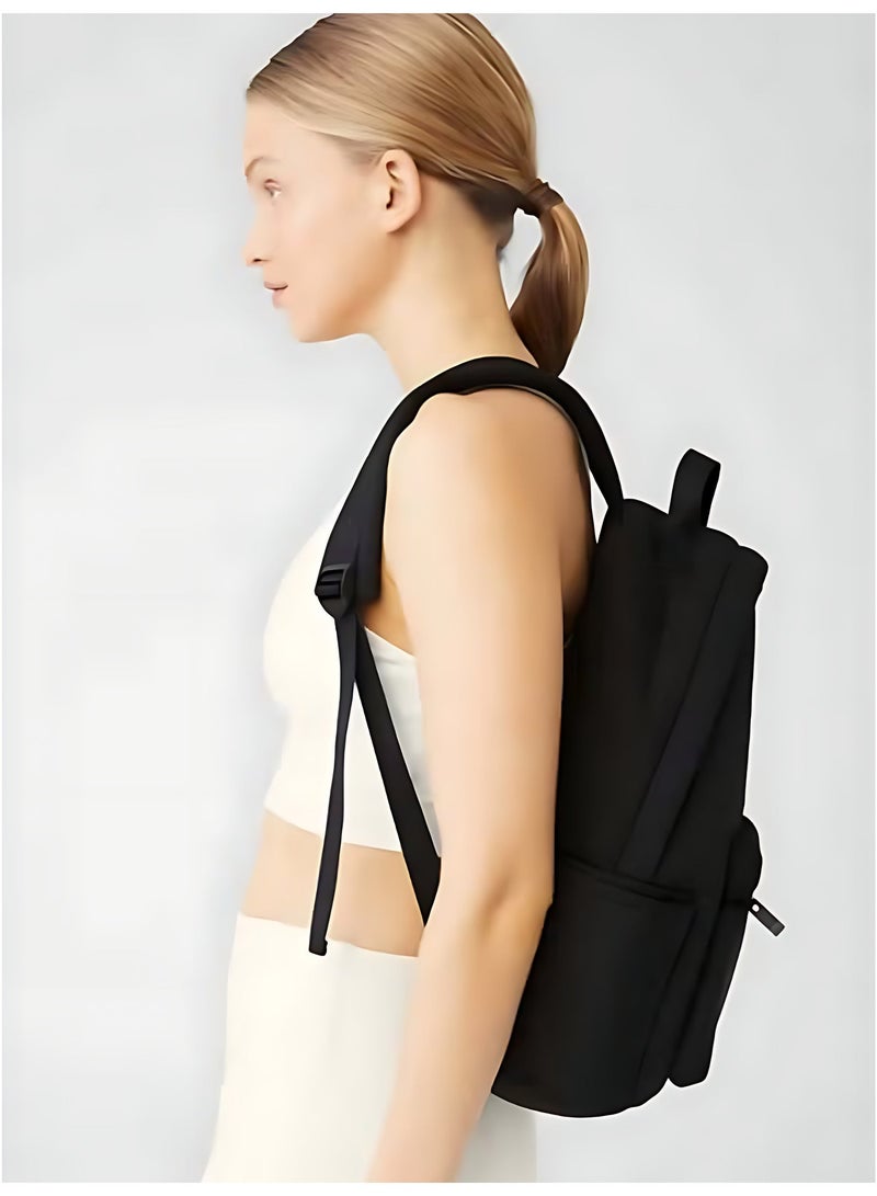 alo backpack waterproof matte black fitness bag - Image 2