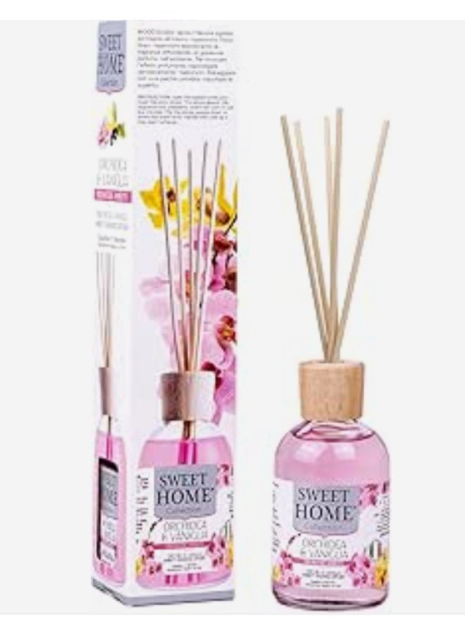 سويت هوم مجموعة سويت هوم معطر جو برائحة الأوركيد والفانيليا 100 مل، صنع في إيطاليا. - Image 1