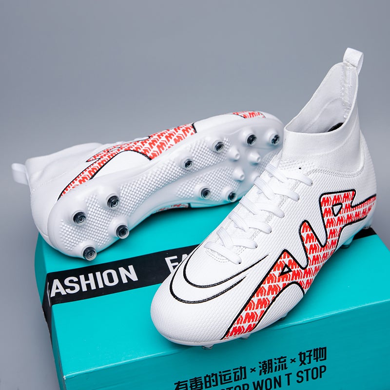 Assassin K15 High-Top Football Shoes For Men And Children Students Ag Spike Tf Broken Nails Mandarin Duck Winter Training Shoes For Women - Image 1