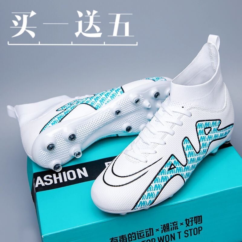 Assassin K15 High-Top Football Shoes For Men And Children Students Ag Spike Tf Broken Nails Mandarin Duck Winter Training Shoes For Women - Image 2