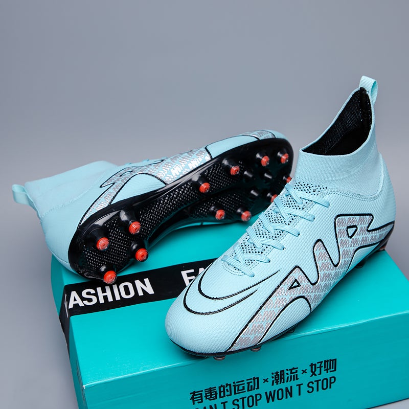 Assassin K15 High-Top Football Shoes For Men And Children Students Ag Spike Tf Broken Nails Mandarin Duck Winter Training Shoes For Women - Image 4