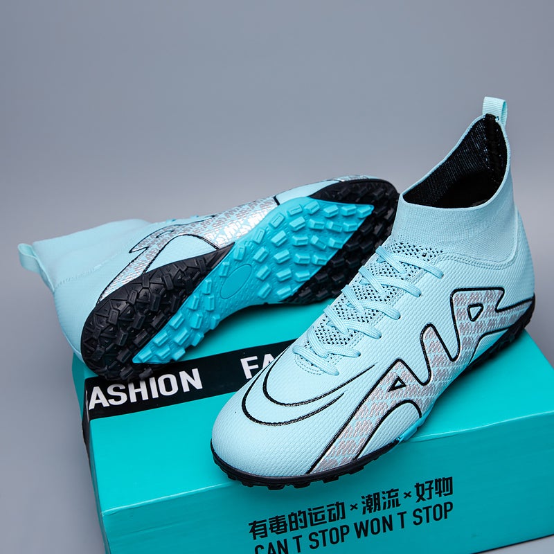 Assassin K15 High-Top Football Shoes For Men And Children Students Ag Spike Tf Broken Nails Mandarin Duck Winter Training Shoes For Women - Image 5