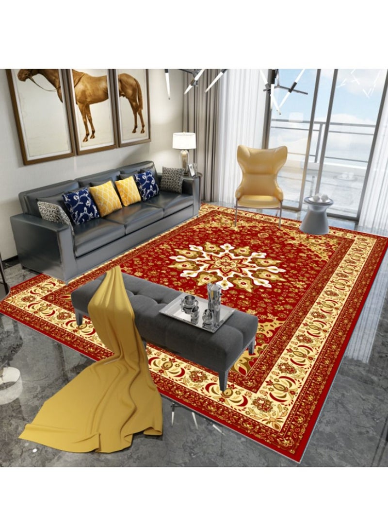 Sharpdo Area Rugs Modern Simple Short Pile Carpet Living Room Bedroom Rug Anti-slip Floor Carpet Home Decor 160 * 230CM - Image 2